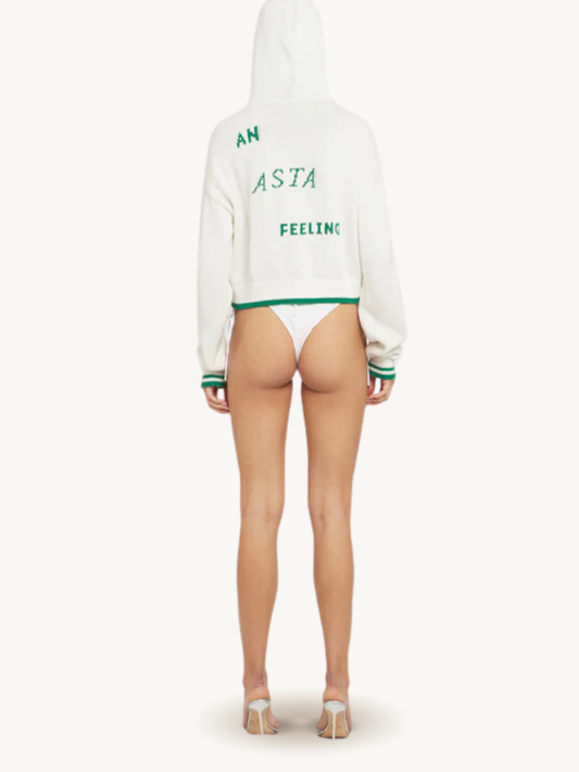 AR Club Hoodie Sweater - White