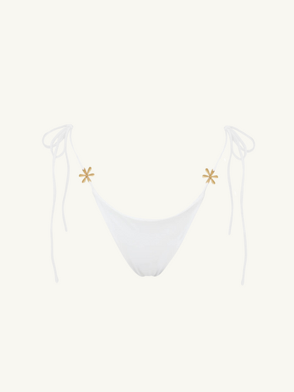 Juliana Bikini Bottom - White
