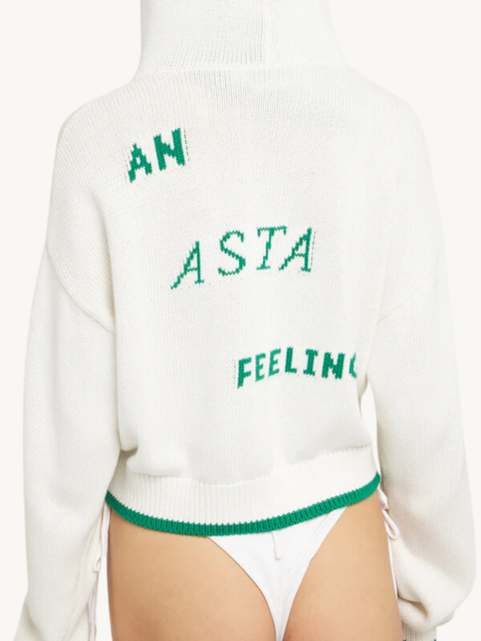 AR Club Hoodie Sweater - White