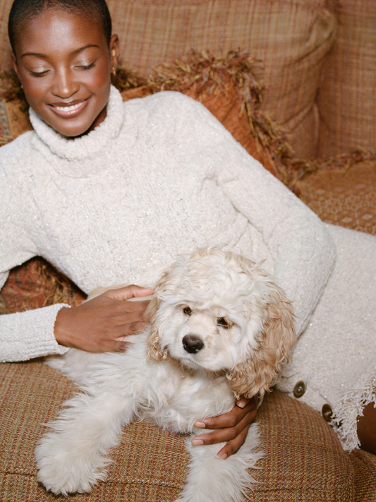 Angelina Mini Skirt - Snow