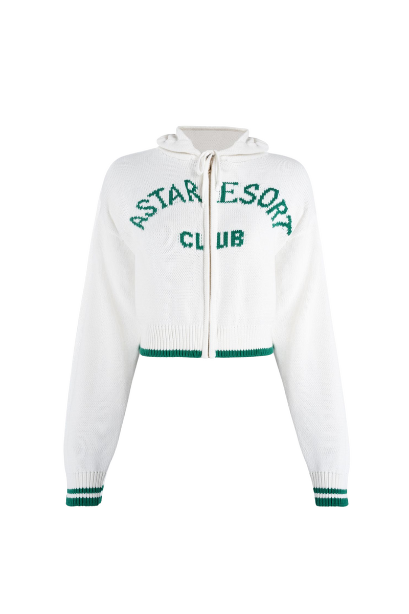 AR Club Hoodie Sweater - White