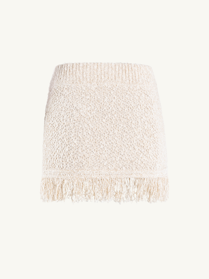 Angelina Mini Skirt - Snow