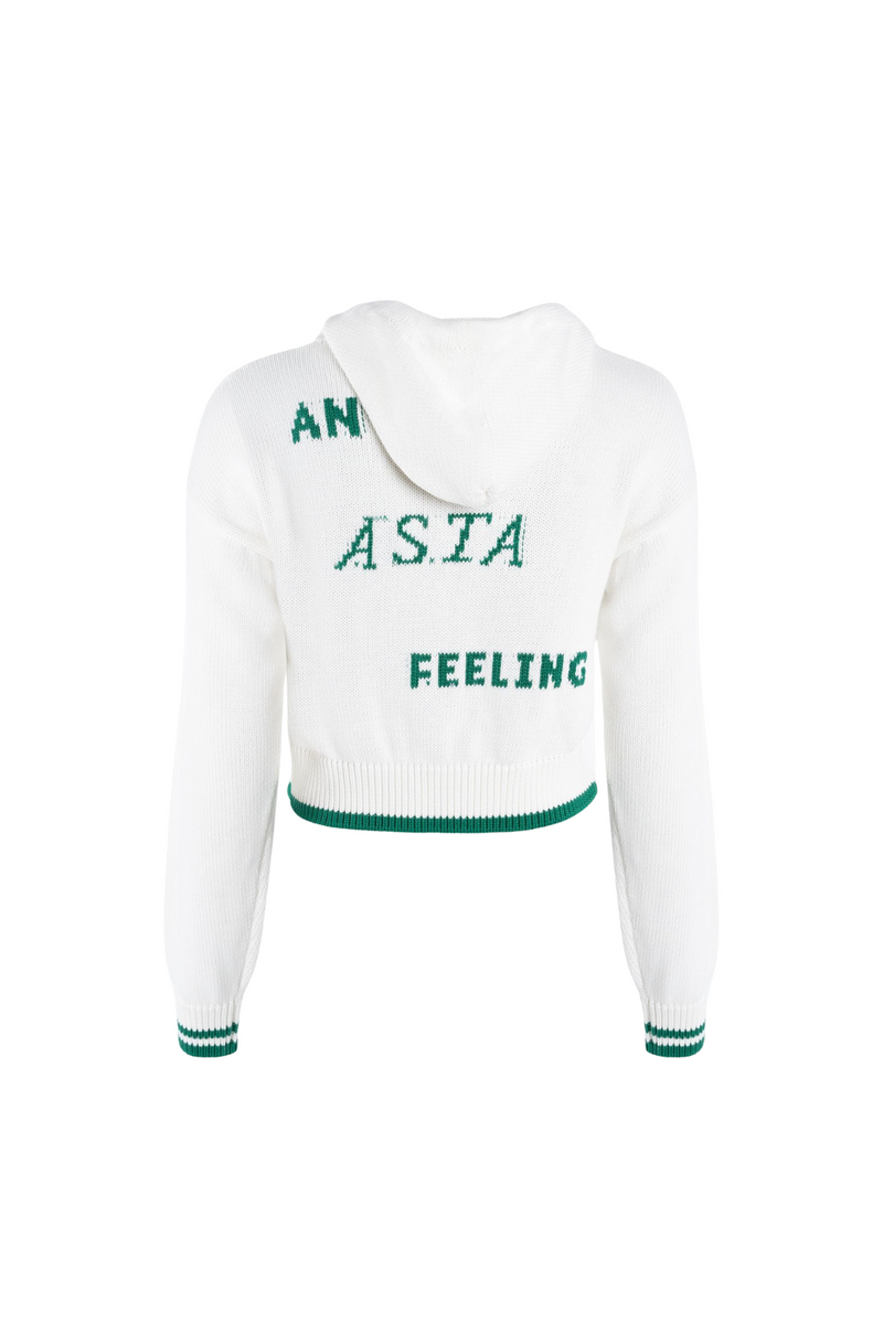 AR Club Hoodie Sweater - White