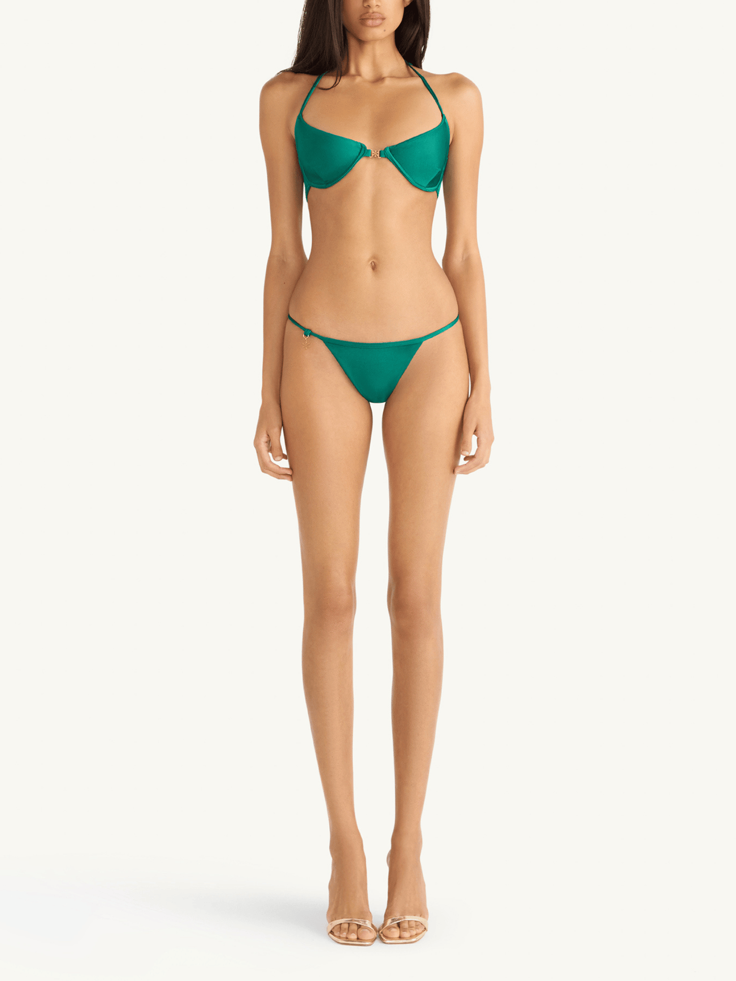 Isabella Bikini Top - Palm Green