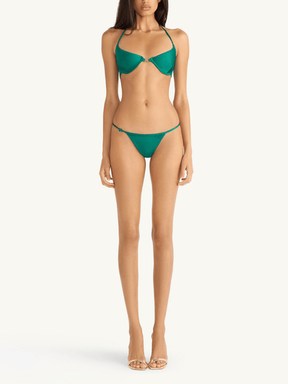Isabella Bikini Top - Palm Green