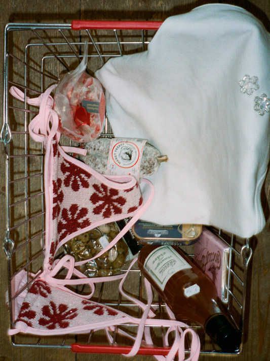 Lio Bikini Top - Pink Delilah Sequin