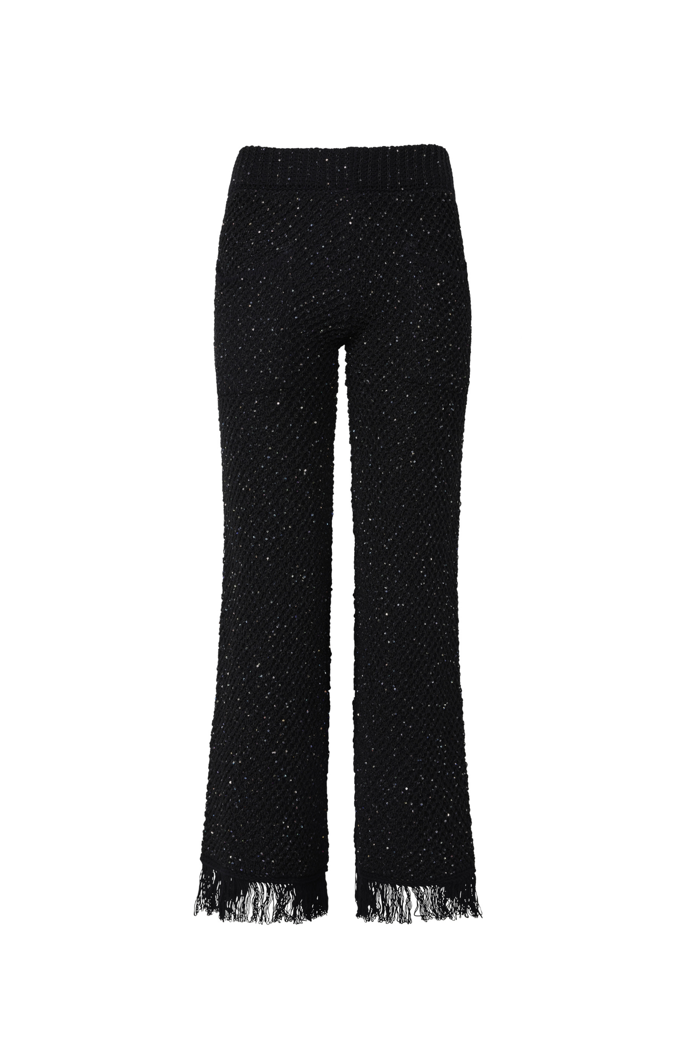 Grace Sequined Pant - Black