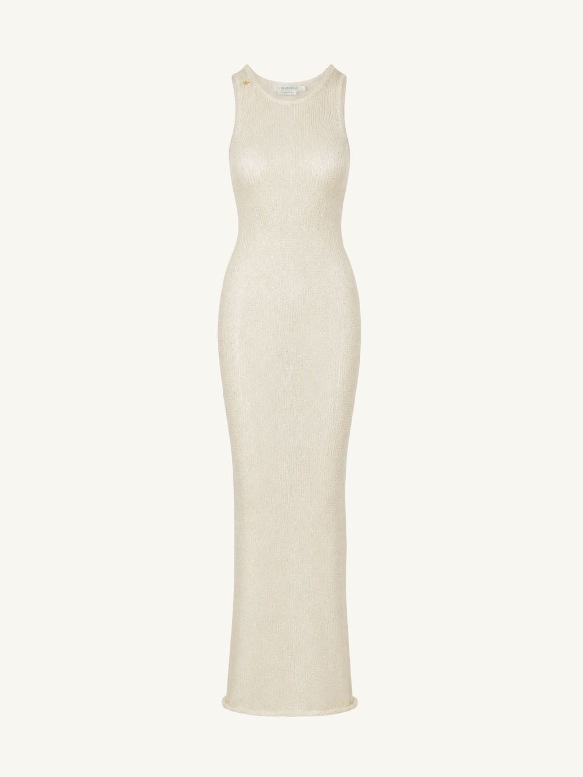Natalia Dress - Ivory Sequin