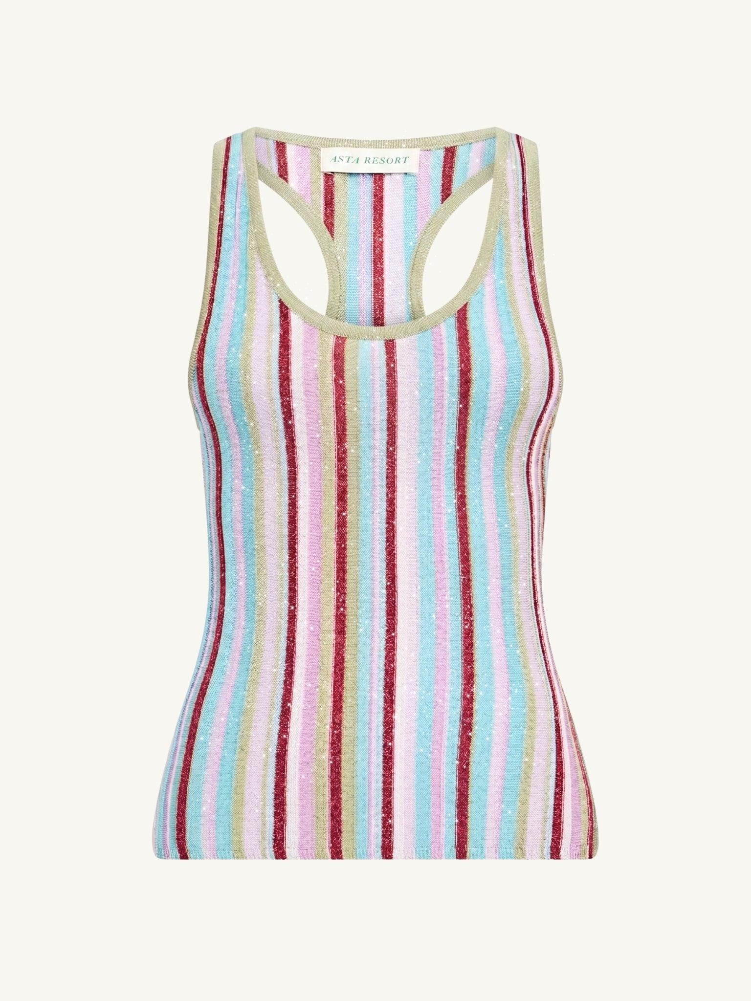 Anabell Tank - Multi Stripe – ASTA RESORT