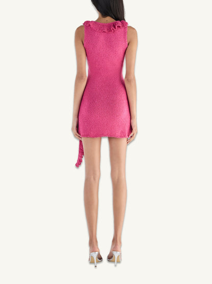 Antonella Mini Dress - Geranium Sequin