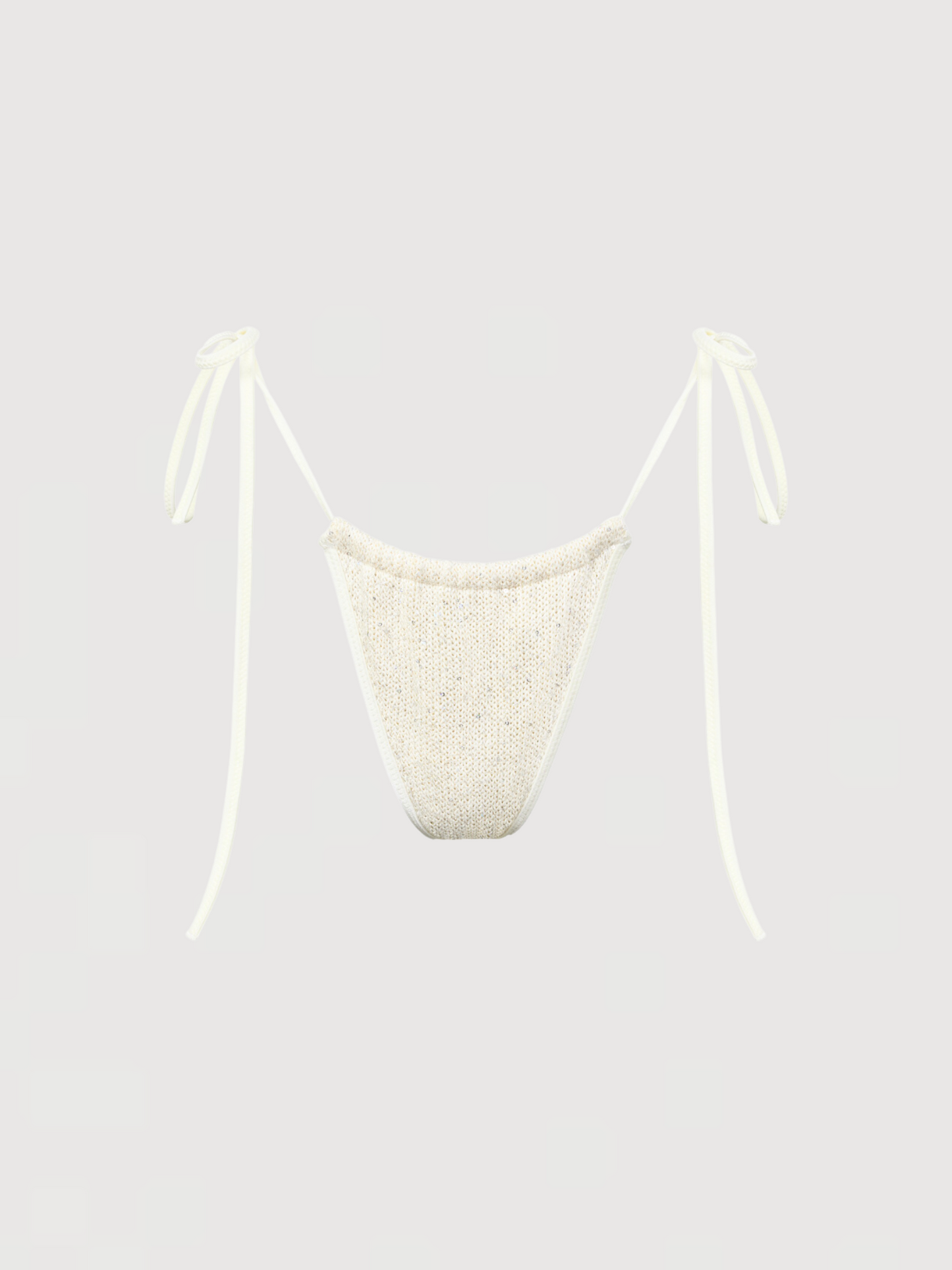 Lio Bikini Bottom - Ivory Sequin