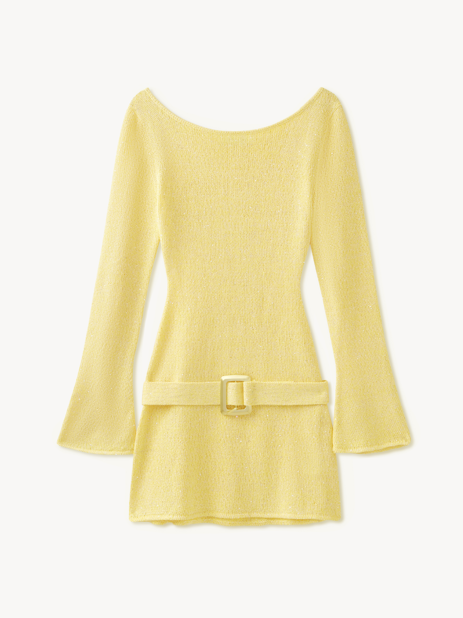 Asta Resort - Maya Long Sleeve Belted Dress