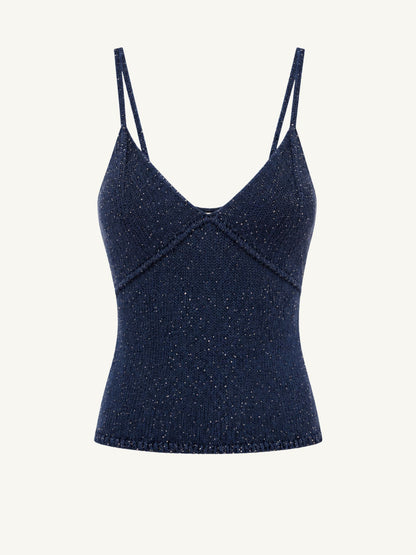 Navy Blue Sequin