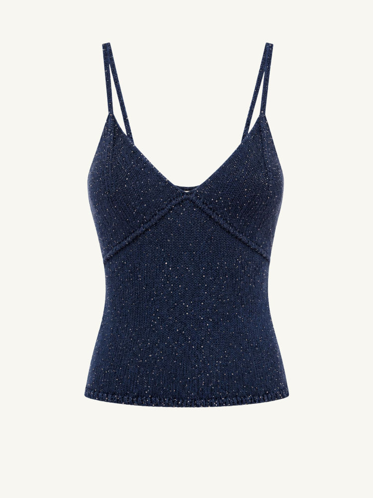Navy Blue Sequin