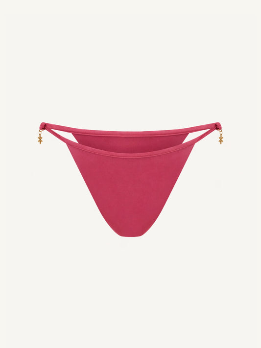 Isabella Bikini Bottom - Geranium