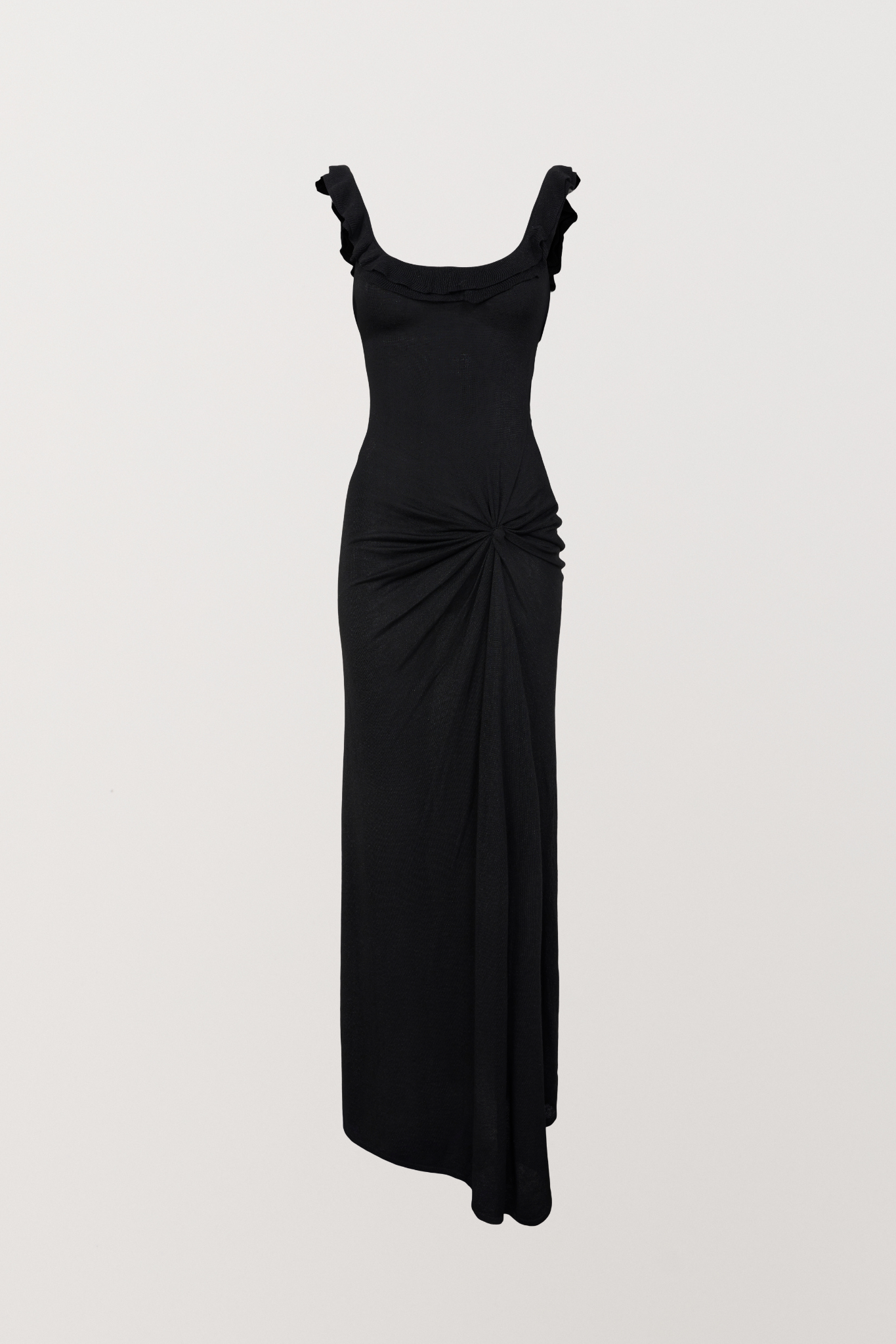 Elise Backless Dress - Black