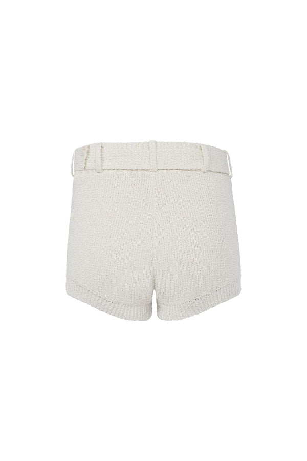 Cara Knitted Short - Ivory