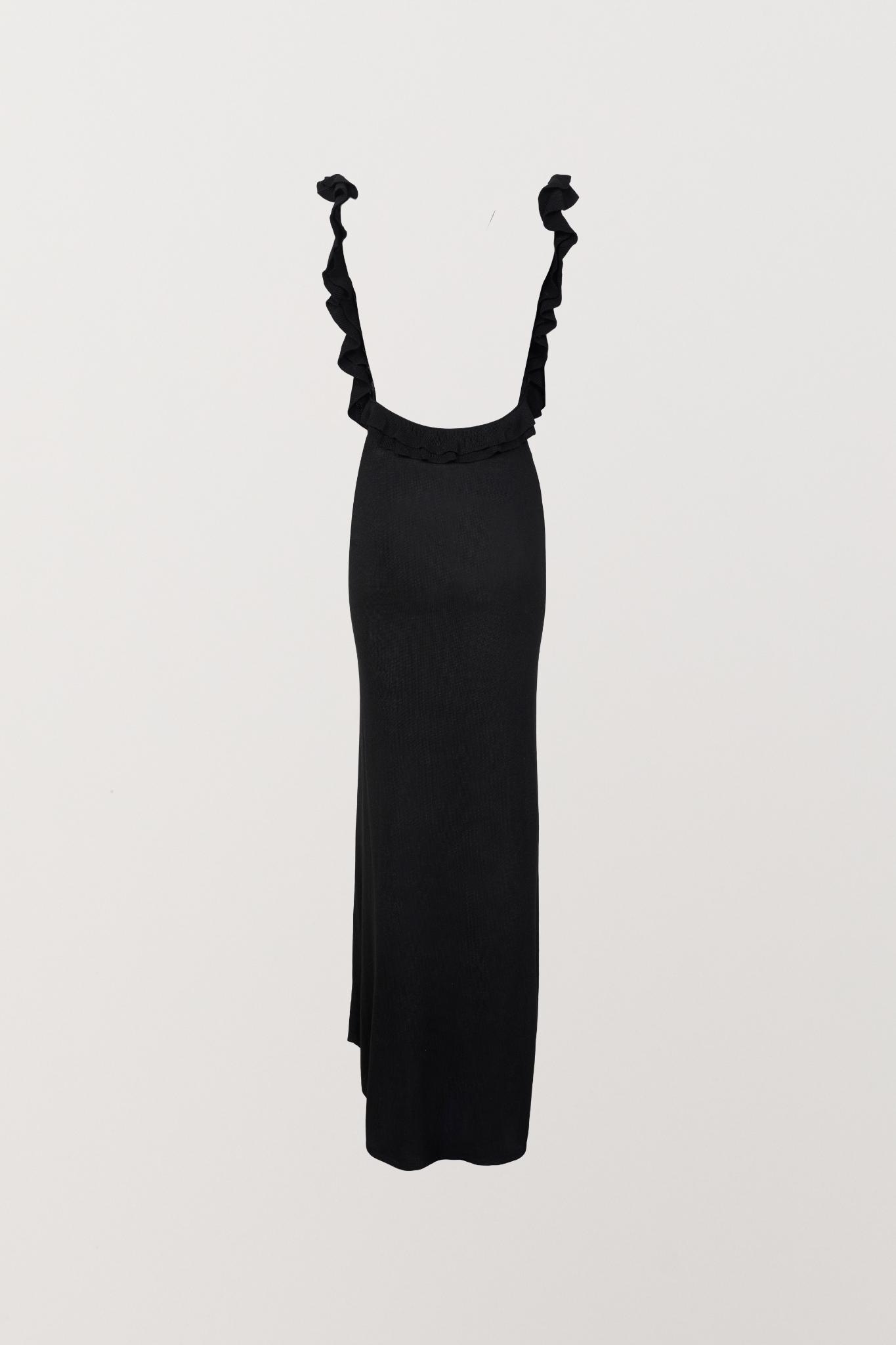 Elise Backless Dress - Black