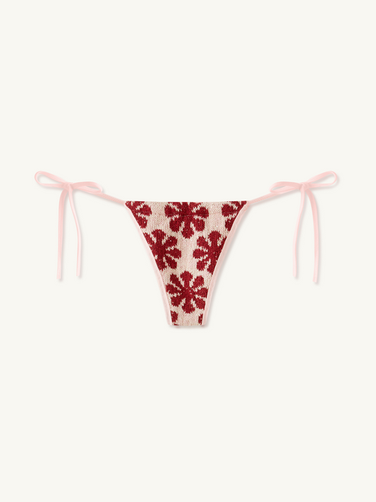 Lio Bikini Bottom - Pink Delilah Sequin