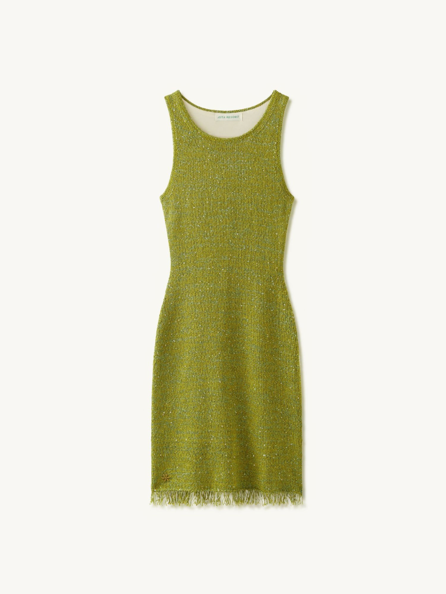 Natalia Mini Dress - Olive Oil Sequin