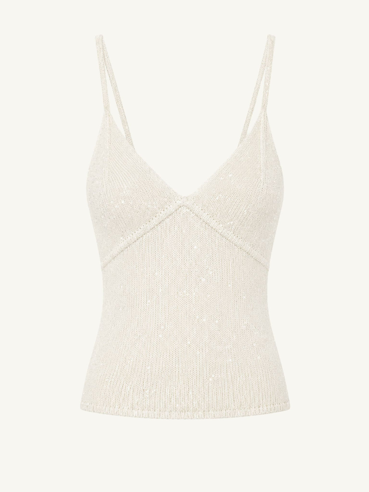 Star White Sequin