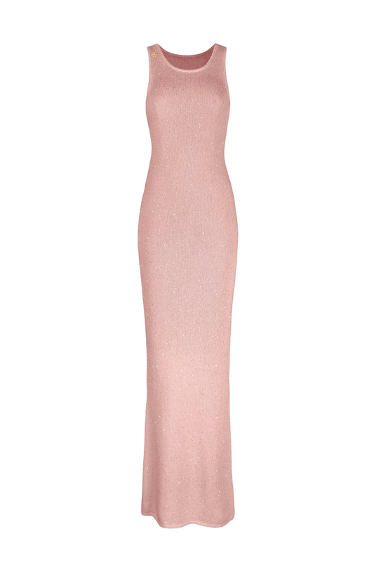 Natalia Dress - Blush Sequin