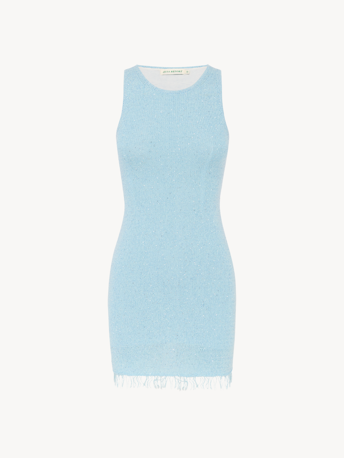 ASTA RESORT - Natalia Mini Dress - Baia Blue Sequin ASTA RESORT - Natalia Mini Dress - Baia Blue Sequin