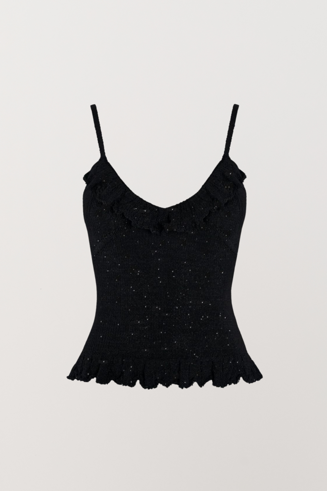 Michaela Camisole - Black Sequin