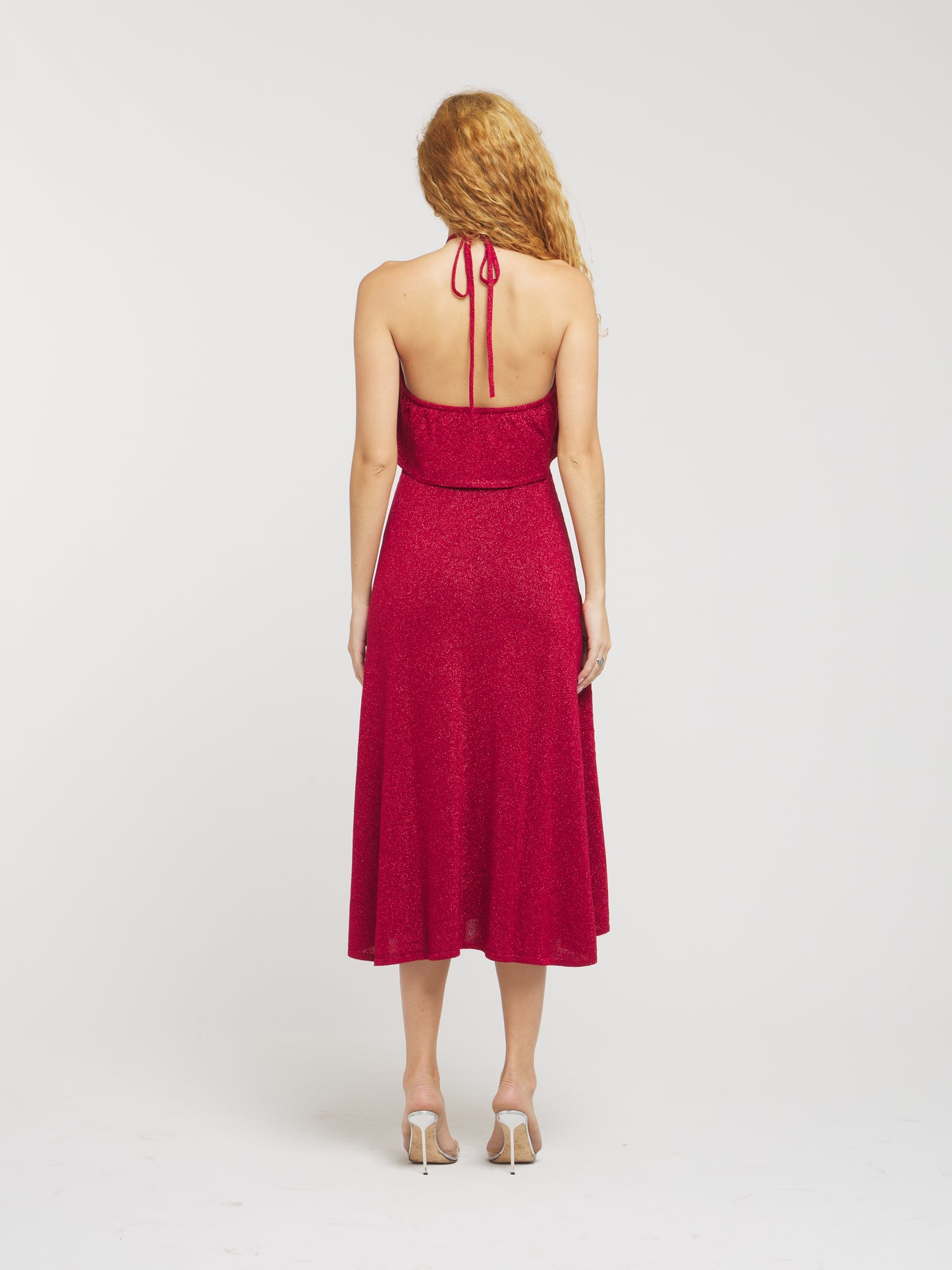 Lia Dress - Ruby