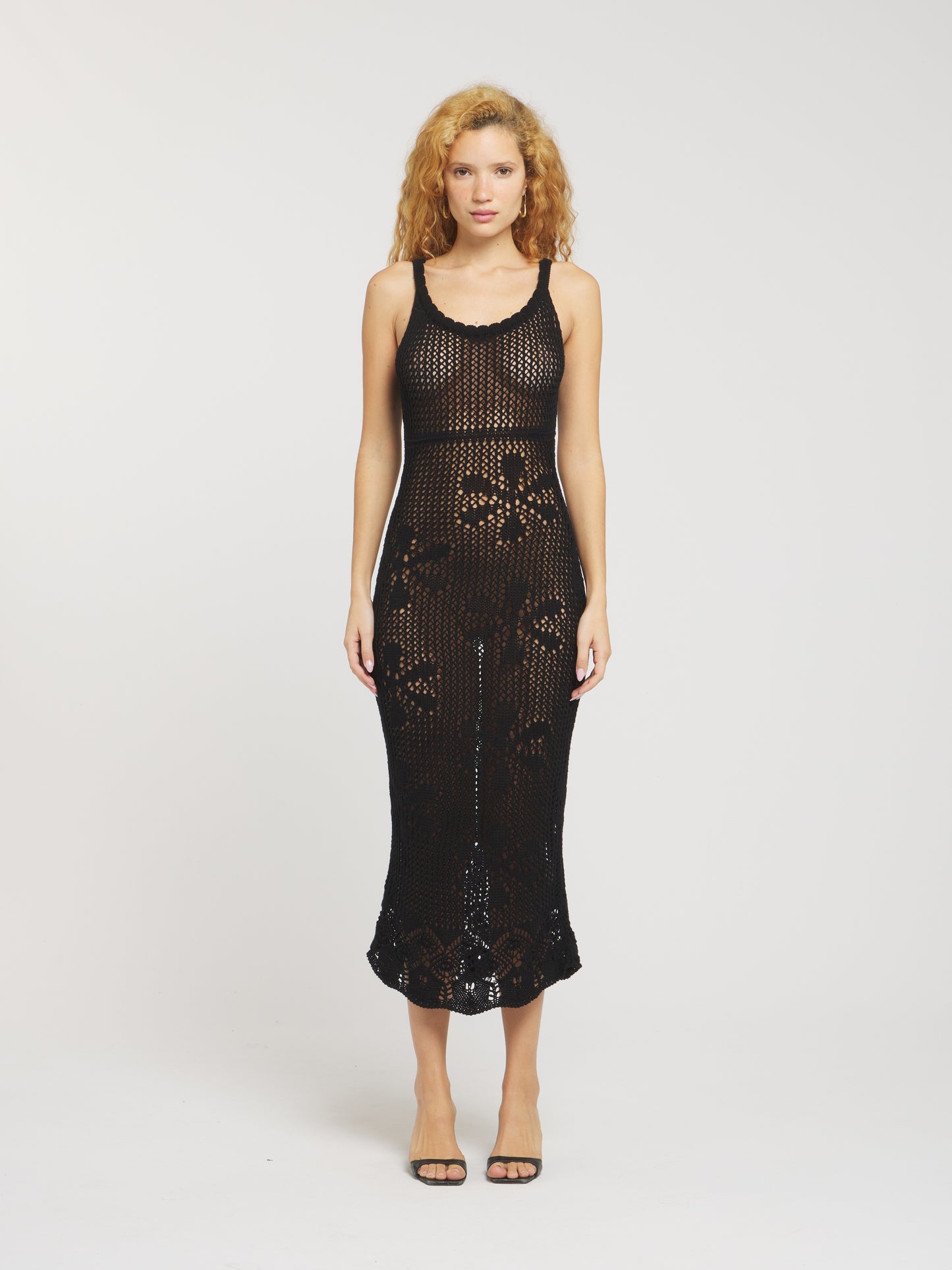 Emma Tricot Dress - Black