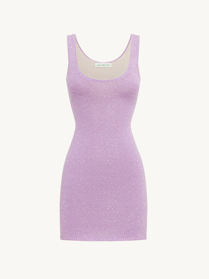 Ana Mini Dress - Orchid Sequin