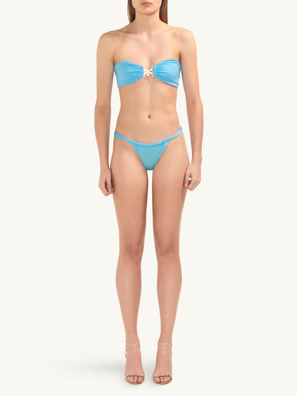 Mia Bikini Top - Baia Blue