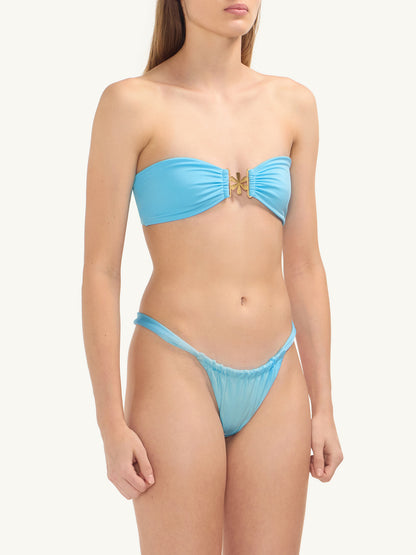 Mia Bikini Top - Baia Blue