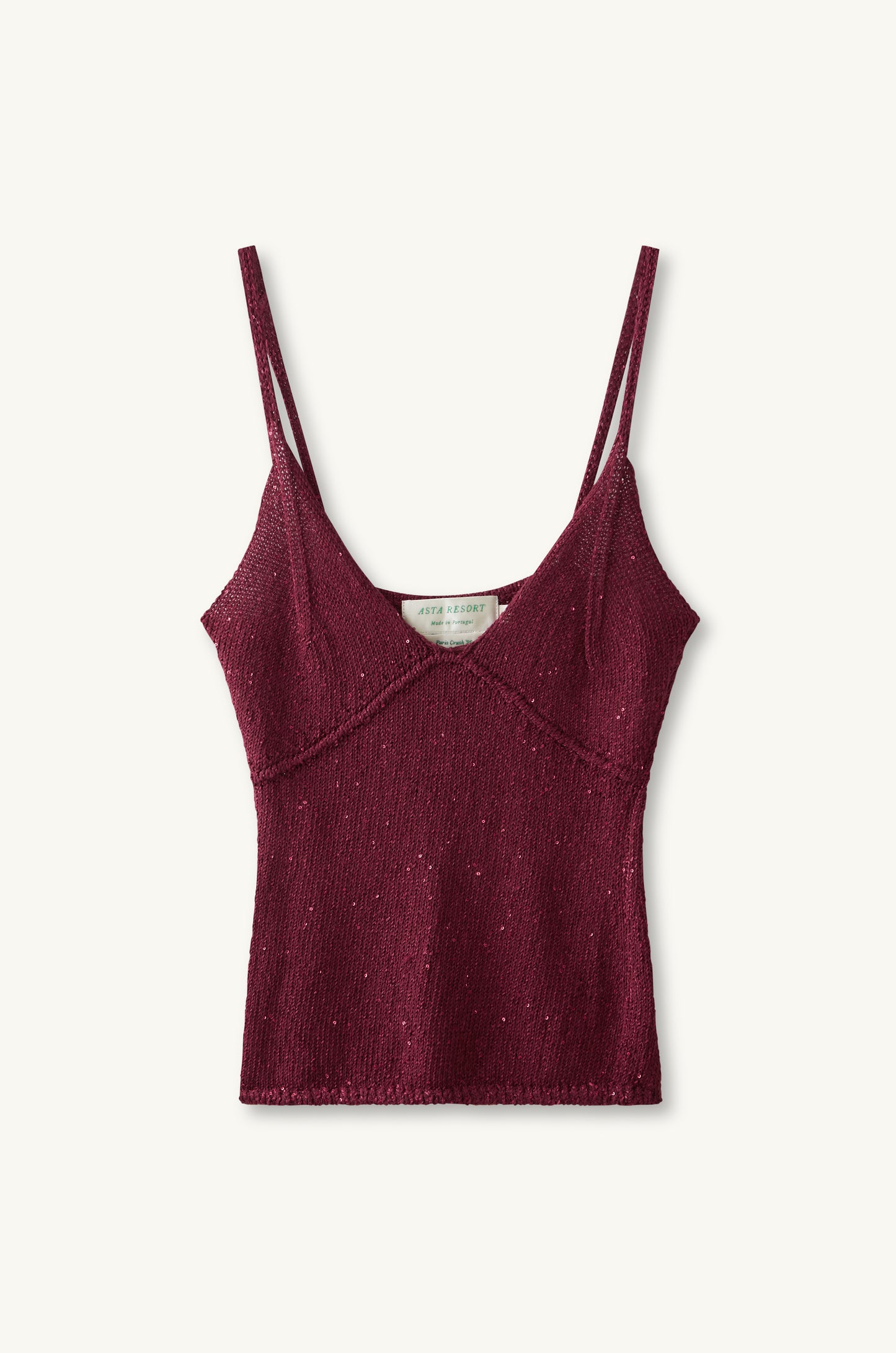Carolina Camisole - Port Sequin