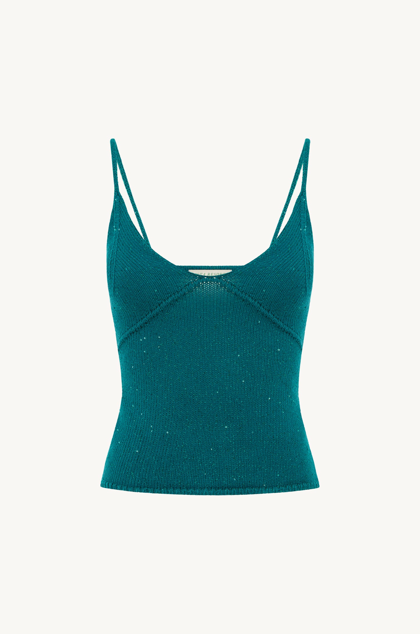 Carolina Camisole - Palm Green Sequin