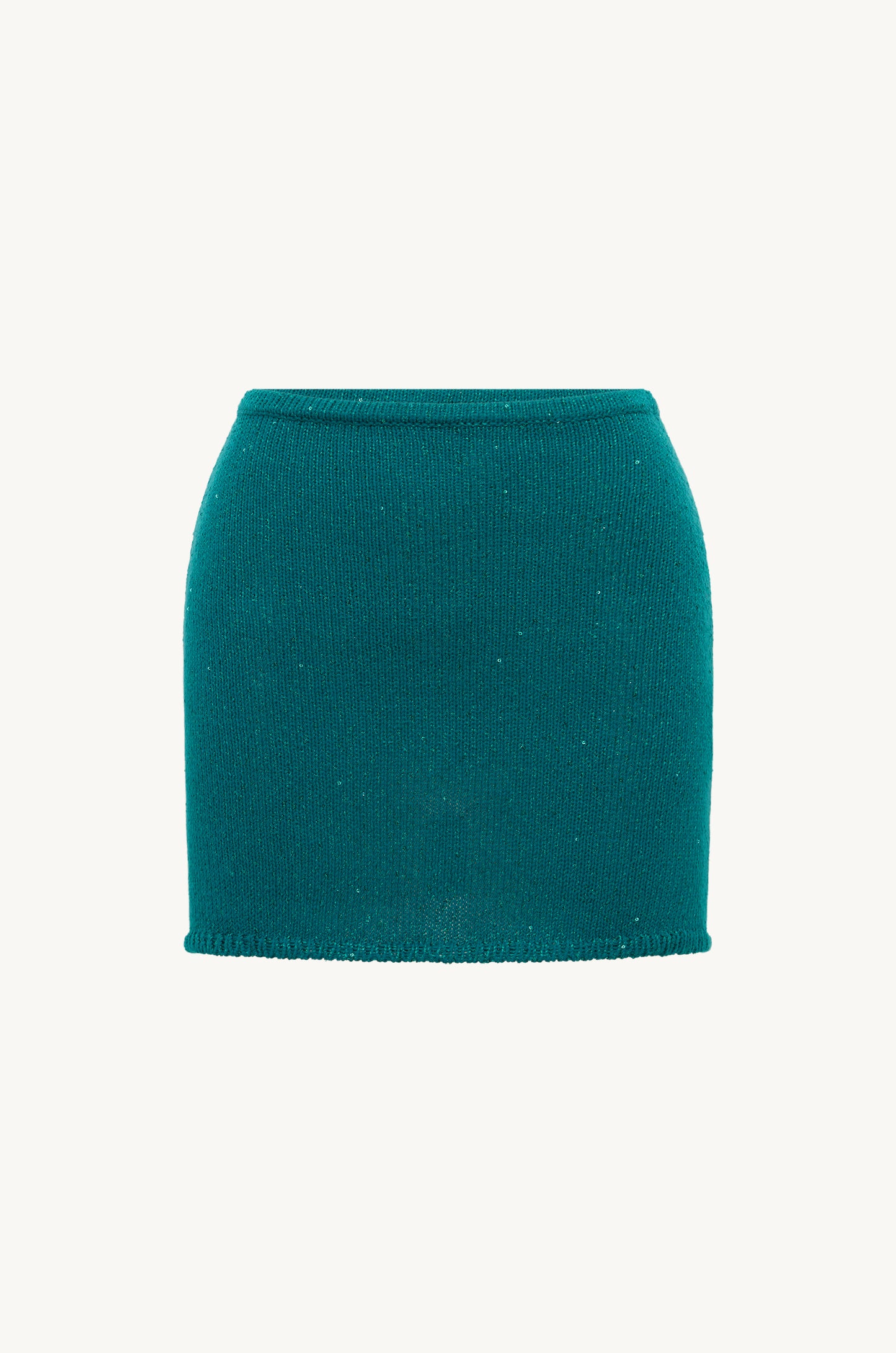 Ana Mini Skirt - Palm Green Sequin
