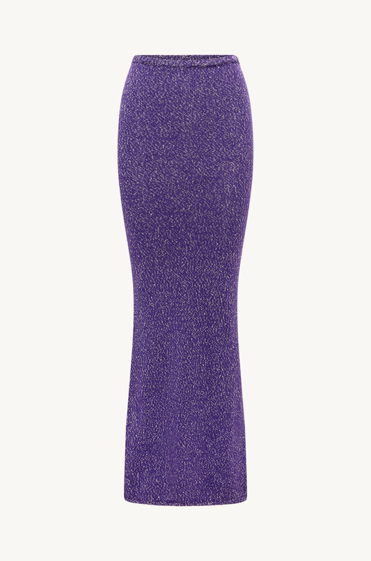 Carolina Skirt - Violet Sequin