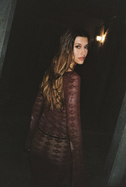 Vivienne Maxi Dress - Port