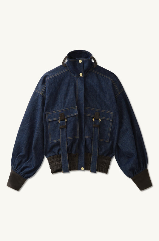 Diana Denim Parker Jacket - Dark Wash