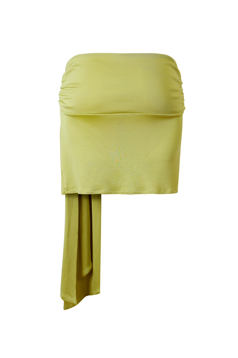 Chloe Mini Skirt - Chartreuse