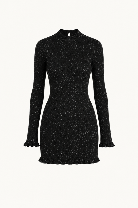 Black/Silver Sequin