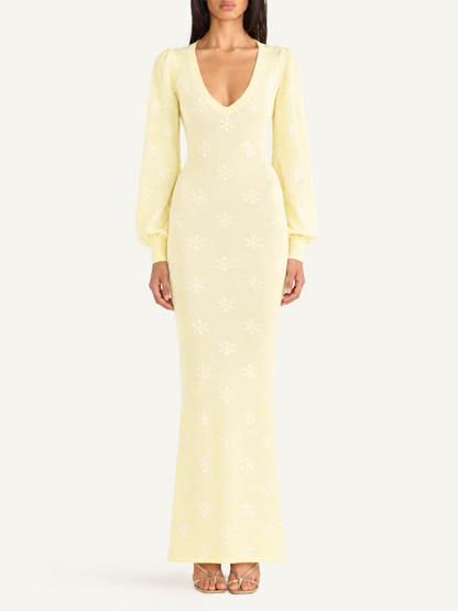 Lorena Dress - Butter Creme
