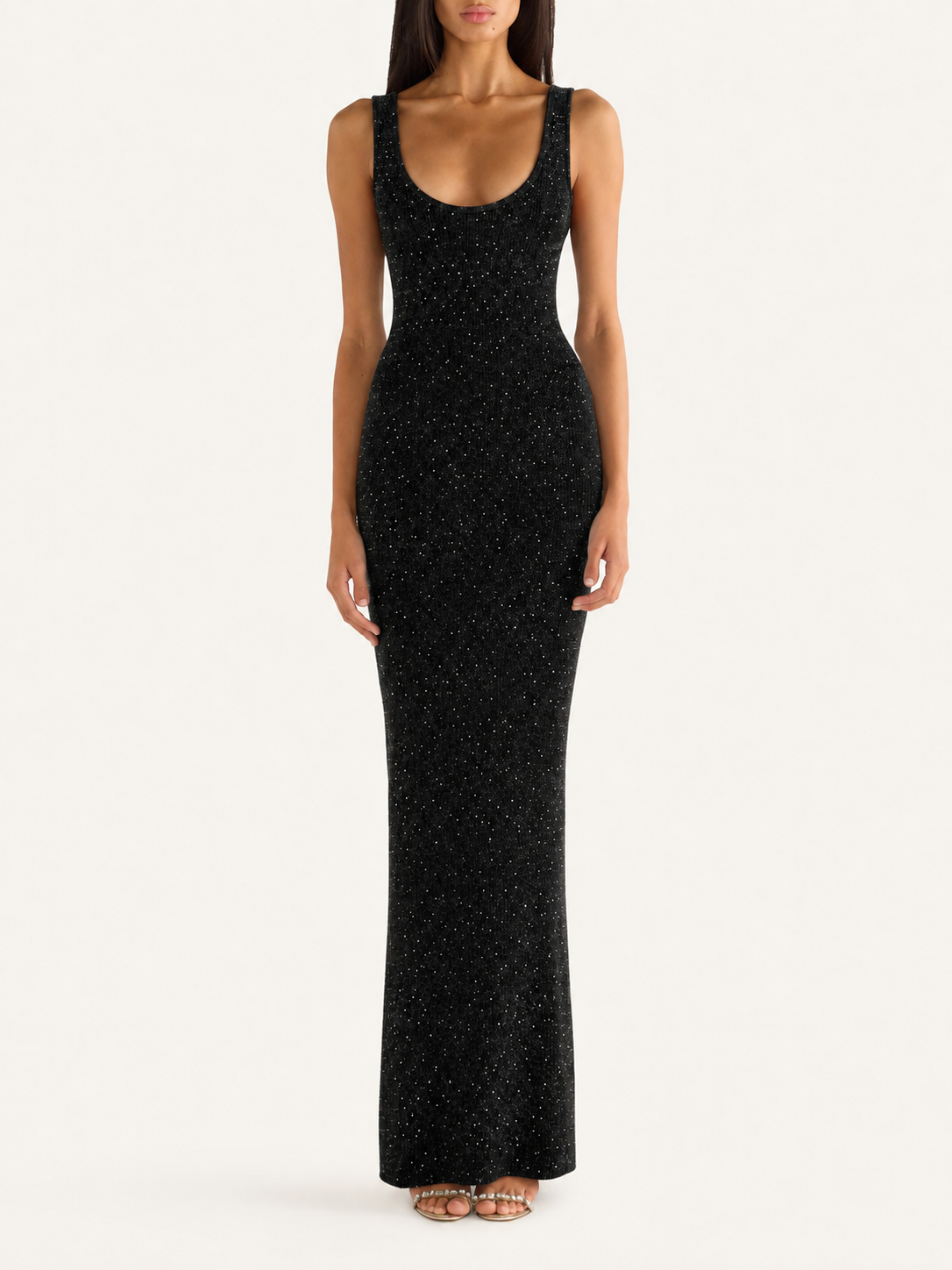 Black/Silver Sequin