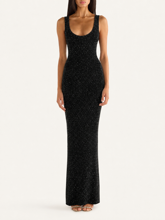 Black/Silver Sequin