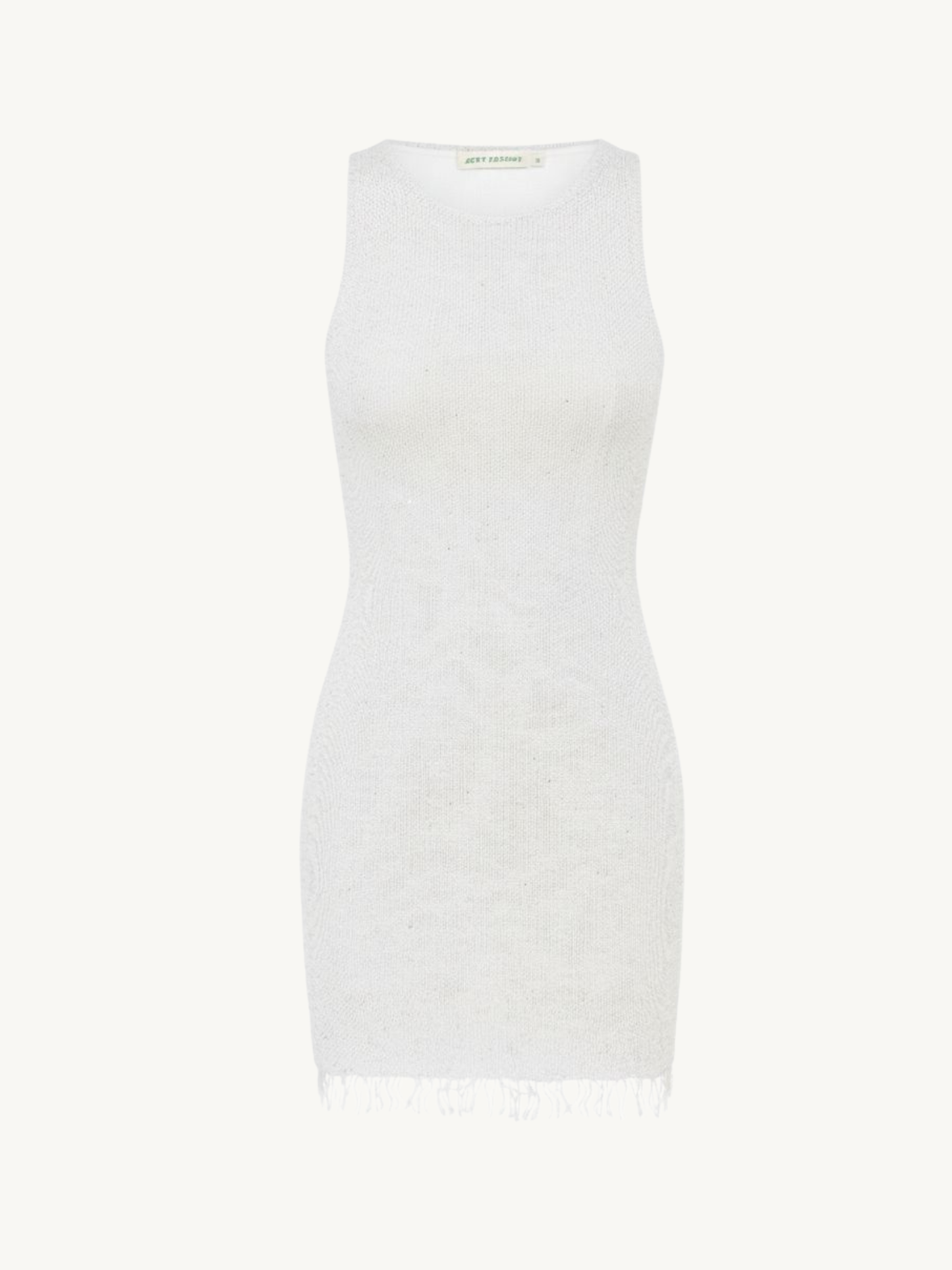 Natalia Mini Dress - Star White Sequin