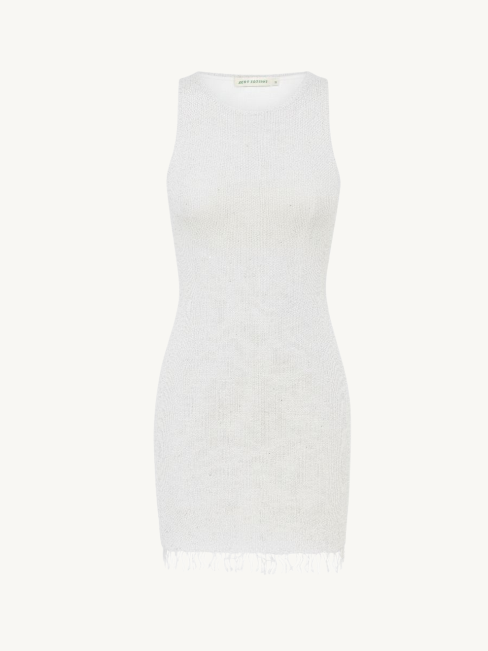 Ana Dress - Star White Sequin main image 0