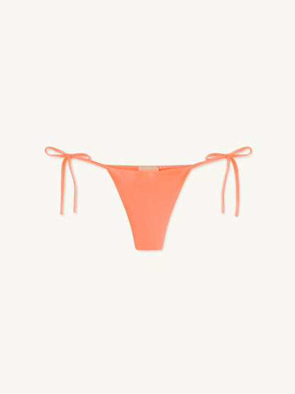 Mia String Bikini Bottom - Tangerine