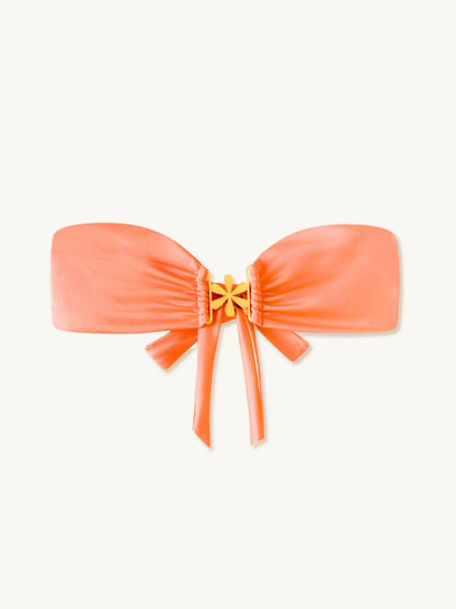 Mia Bikini Top - Tangerine