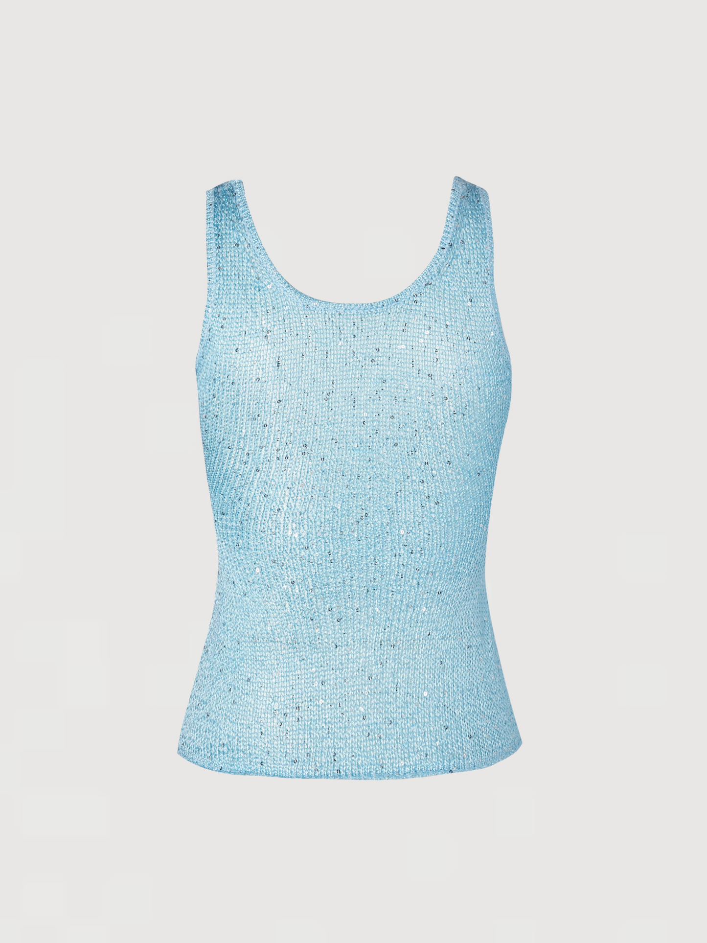 Ana Top - Baia Blue Sequin