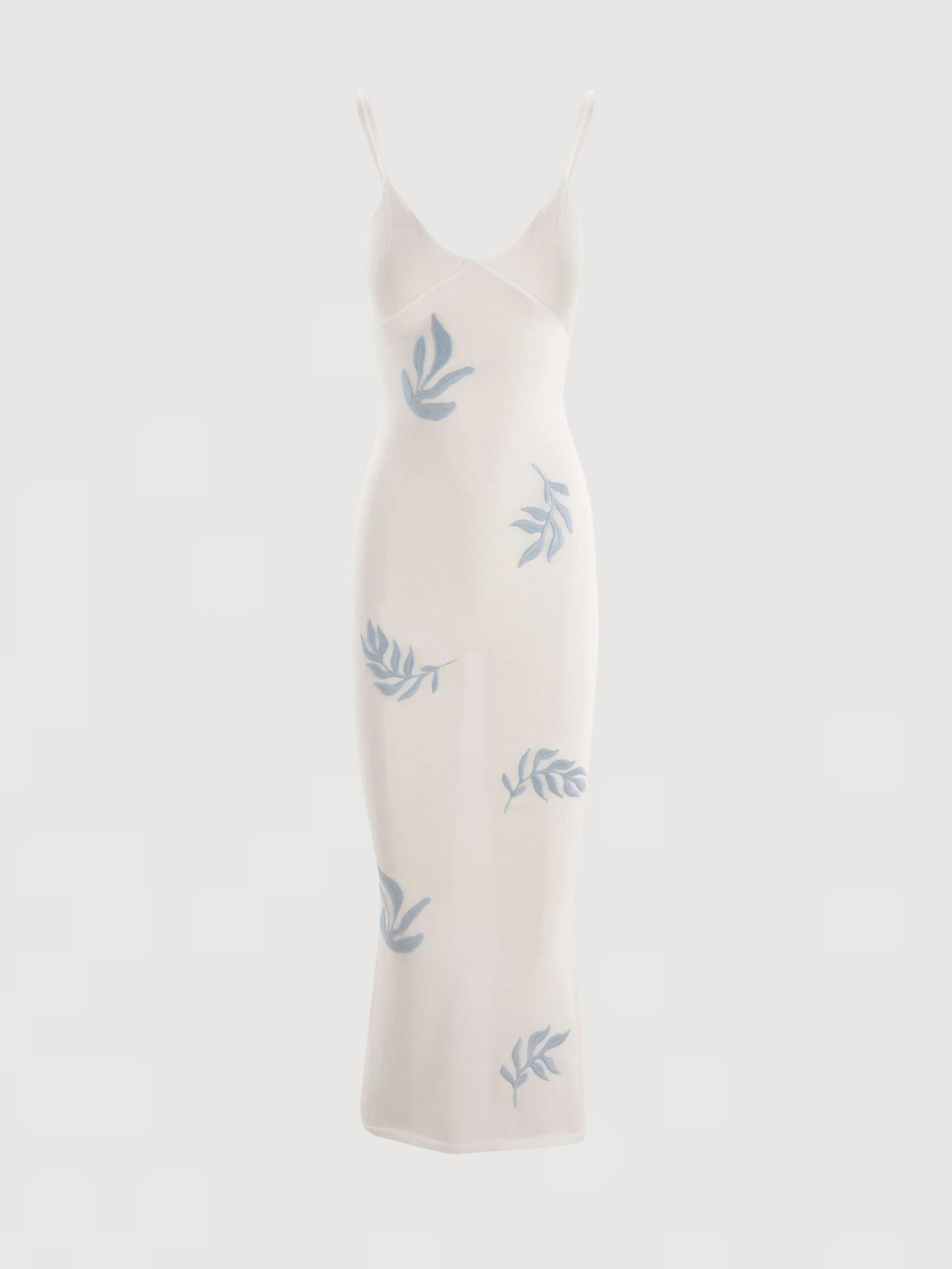 Delilah Dress - Blue Palm